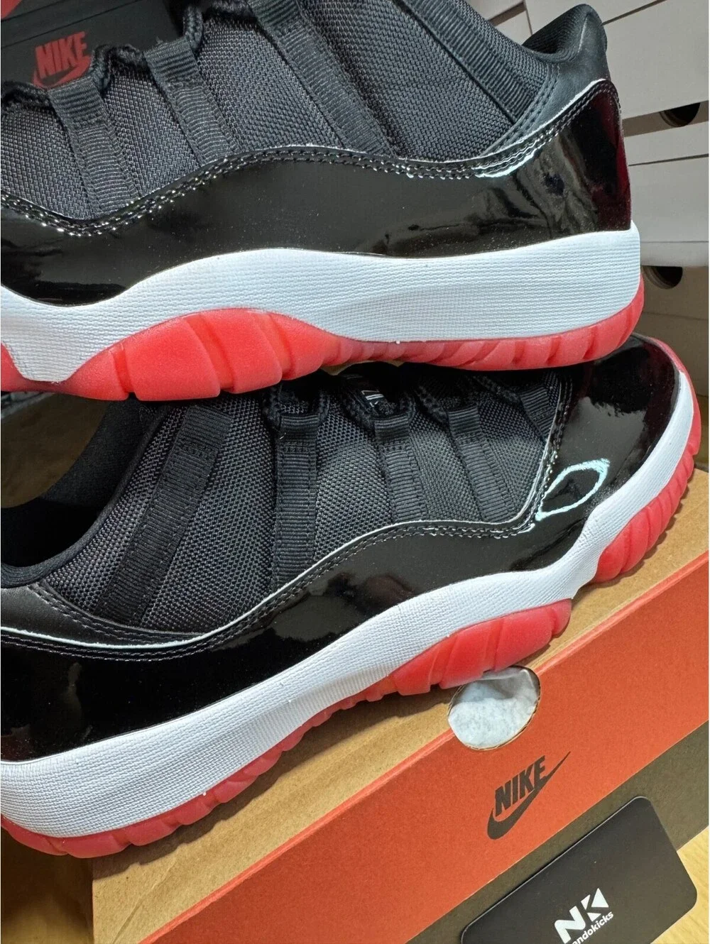 Air Jordan 11 Retro Low 'Bred' FV5104-006 Multi MEN SIZE 13